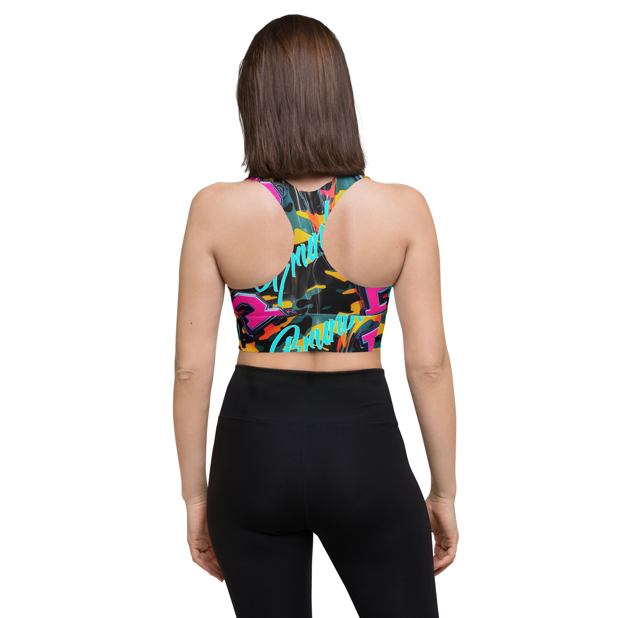 Brunba Dance Fitness Sports Bra – High Support & Stylish Design for Workouts