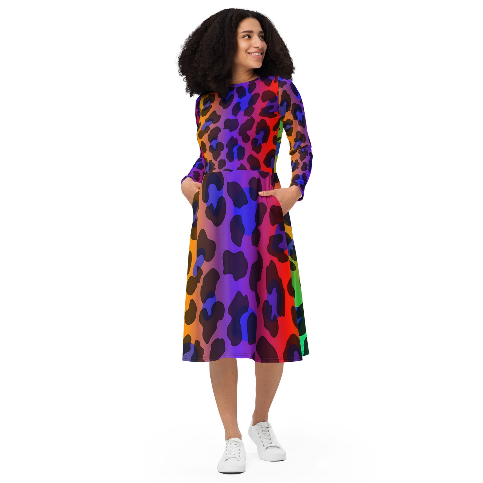 Dress Patterns – Neon Leopard